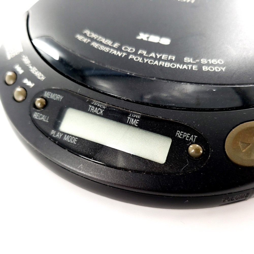 Panasonic SL-S160 XBS Portable CD Player w/ Power Adapter Tested & Works - Picture 3 of 12